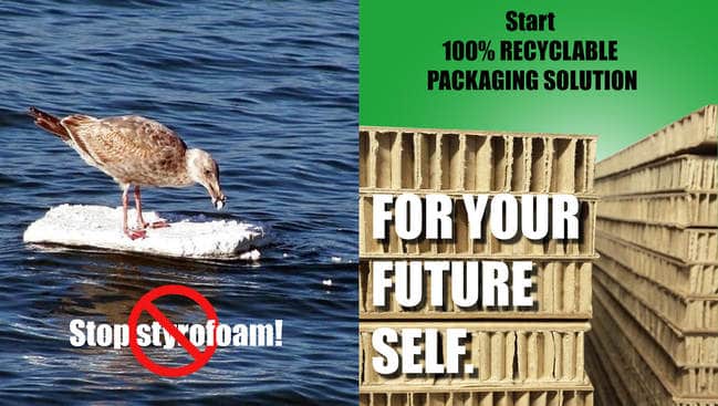 Start 100% Recyclable Packaging Solution