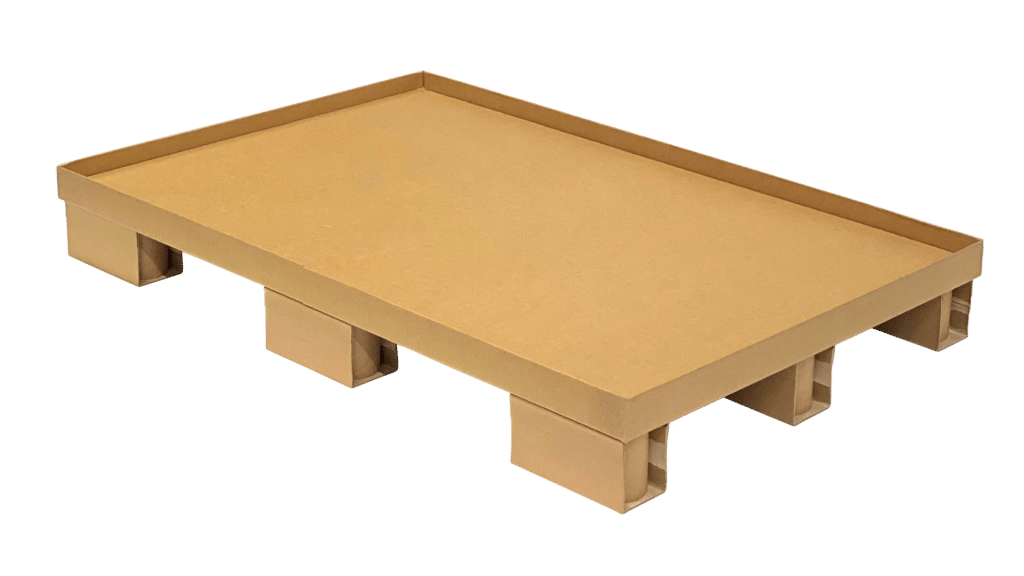 Carton pallet-lightweight alternative to wooden pallets